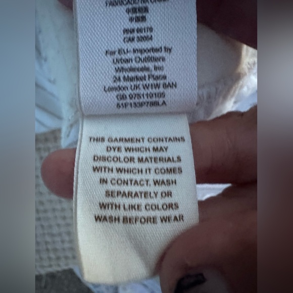 FREE PEOPLE S/P Womens White Striped Tie-Front Romper - Picture 8 of 12